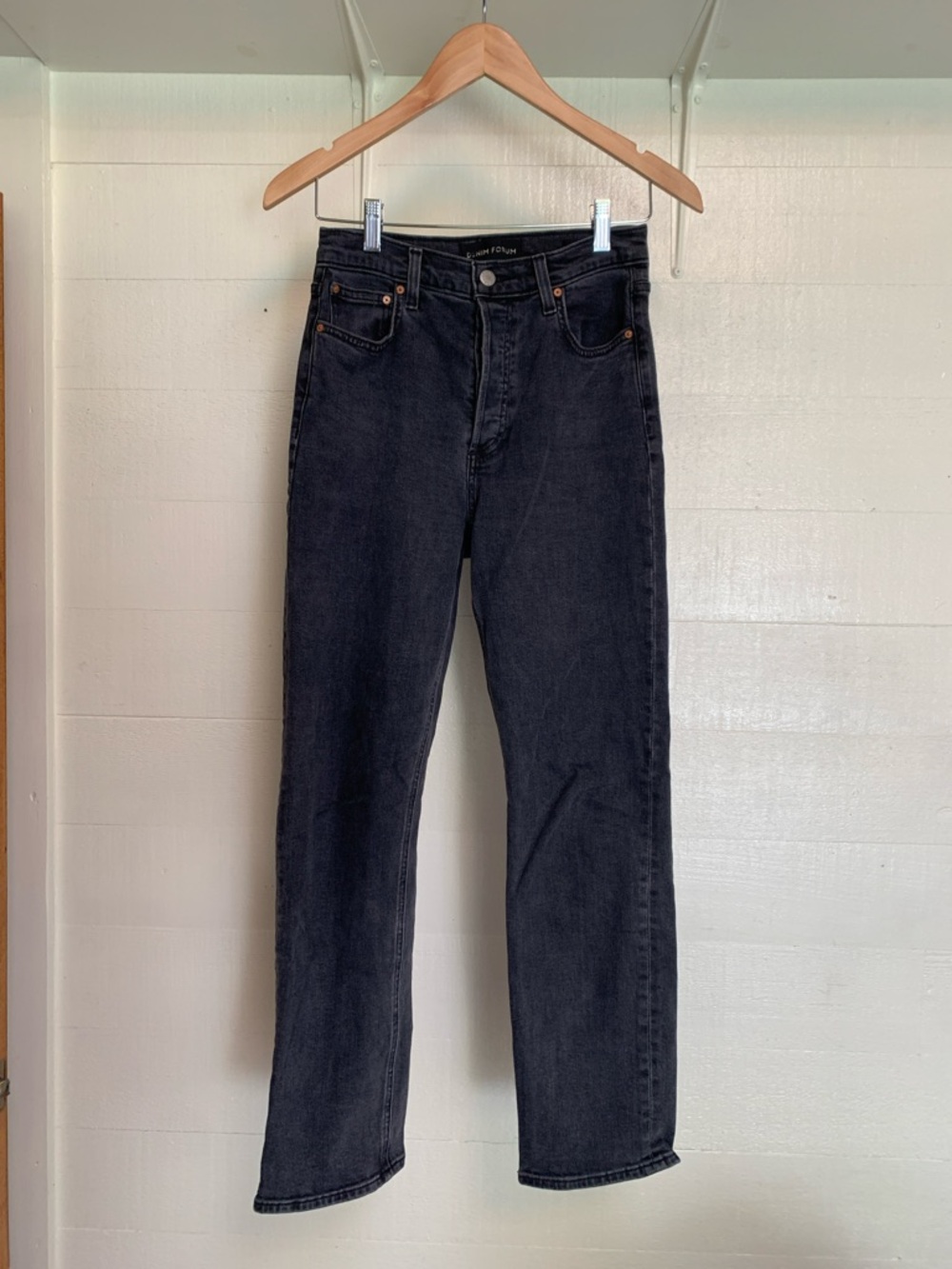 Denim Forum Arlo High Rise Straight